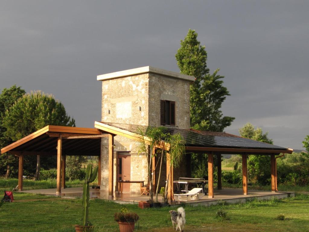 Agriturismo Torre Del Golfo 크로파니 외부 사진